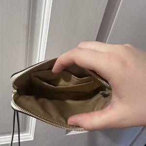 Small Coach Zipper pouch/ wallet